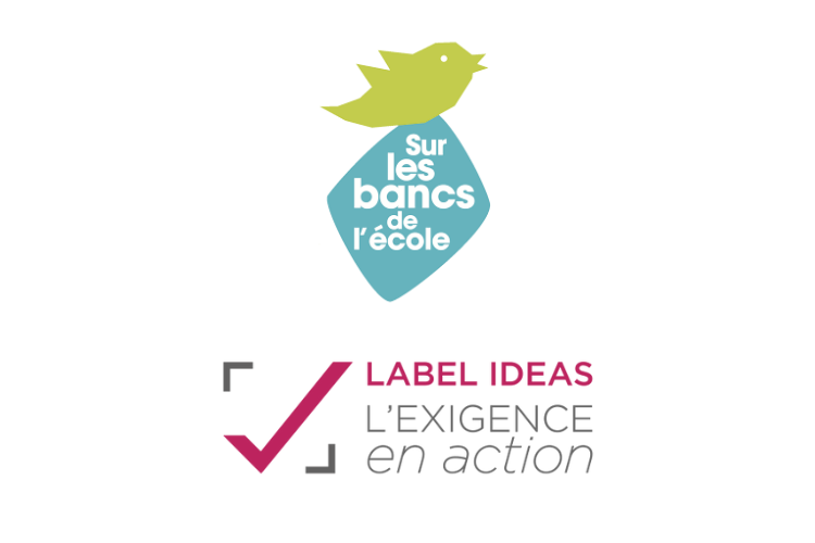 Sur les bancs de l'école obtient le Label IDEAS