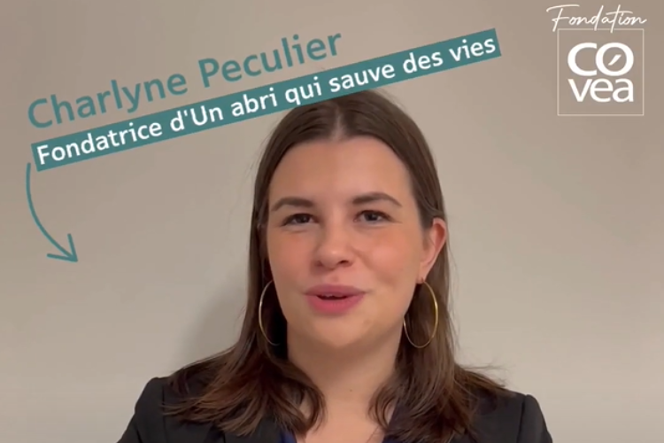 Charlyne Péculier, directrice générale de l'association Un abri qui sauve des vies