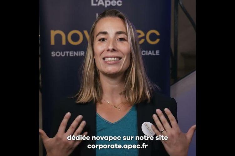 Novapec, le programme d'innovation sociale de l'Apec. Crédit photo : capture d'écran vidéo.