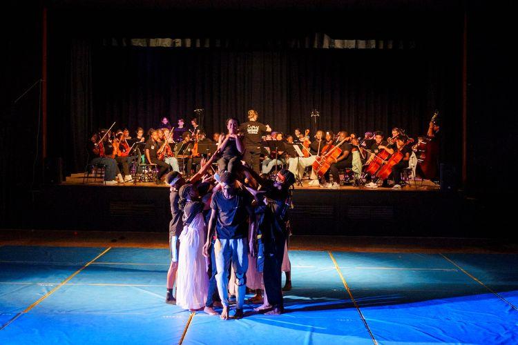 Orchestre à l'école de la Tremblade et de Saint-Laurent-du-Maroni © Caroline Bottaro - Orchestre à l'École