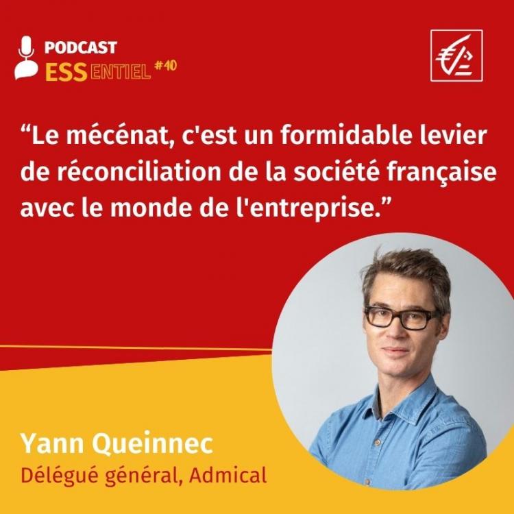 Photo de Yann Queinnec, délégué général d’Admical