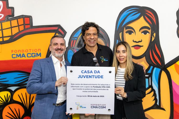 La Fondation CMA CGM et la Fondation Gol de Letra lancent un centre éducatif et un programme de formation en logistique au Brésil