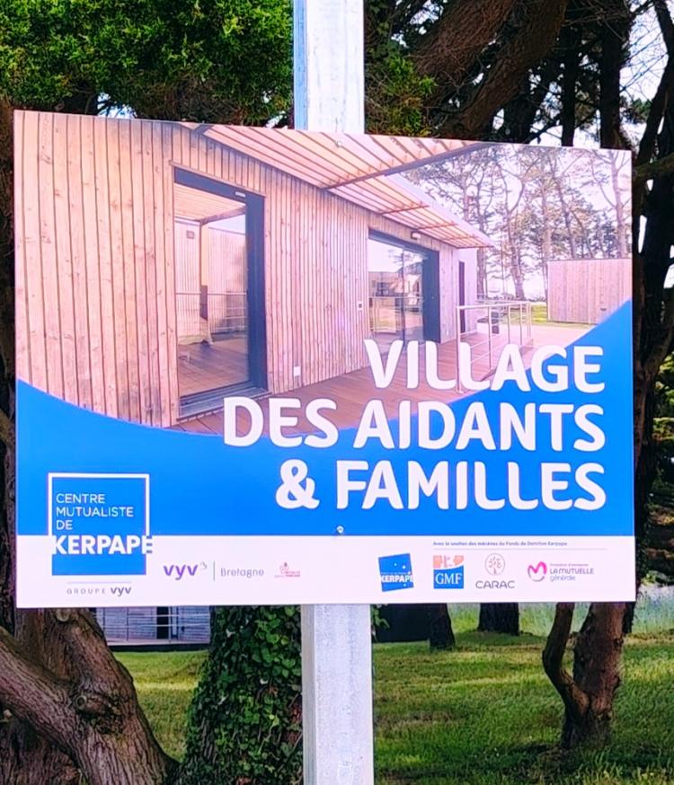 vilage des aidants et familles au centre de kerpape