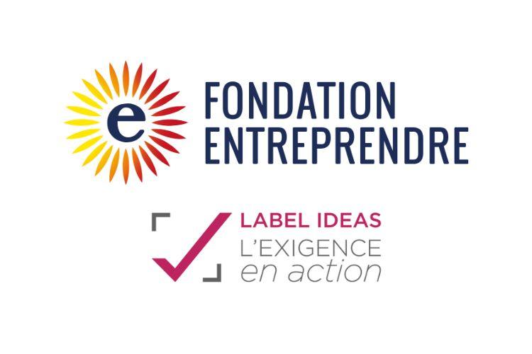 3ème label IDEAS pour la Fondation Entreprendre