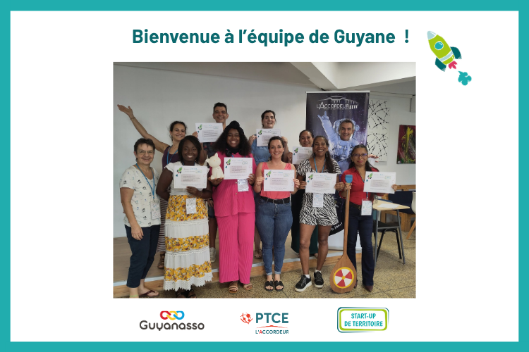 L’équipe de Guyane est labellisée Start-Up de Territoire