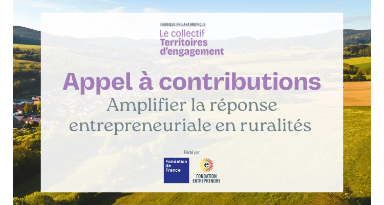 Amplifier la réponse entrepreneuriale en ruralités