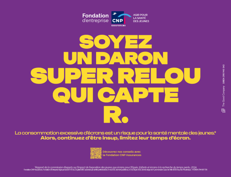 Campagne Darons Fondation CNP Assurances