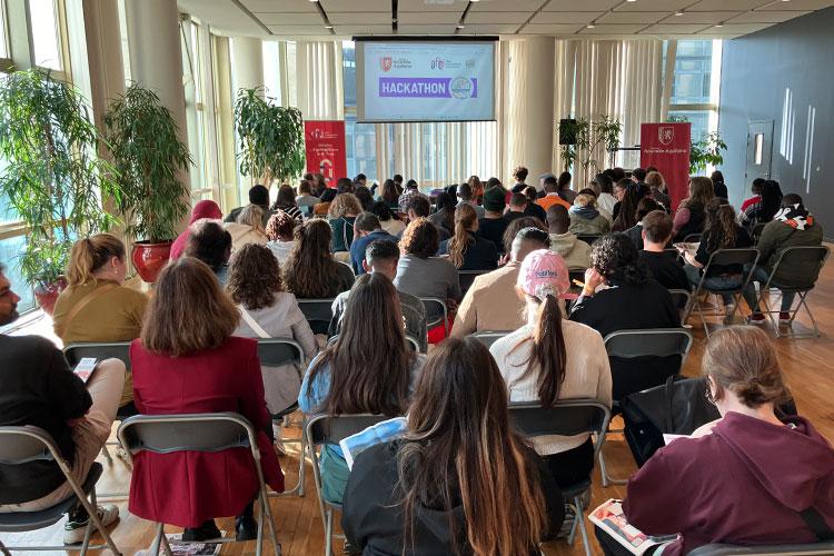 Une jeunesse francophone engagée pour l’économie solidaire : 70 jeunes réunis au GSEF 2025. Crédit : Office franco-québécois pour la jeunesse