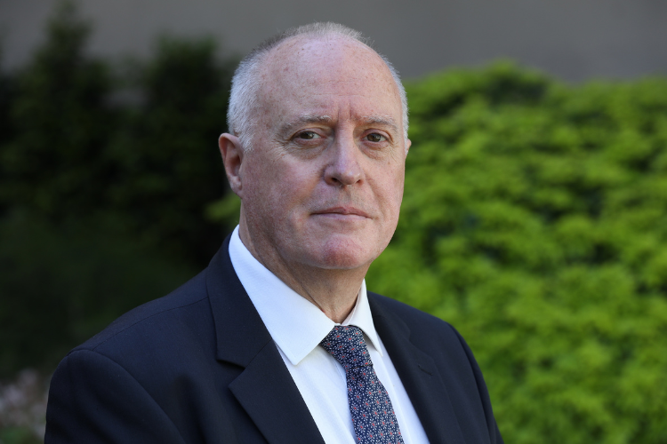 Pascal Michard est président d'Aéma, groupe mutualiste qui rassemble Aésio Mutuelle, Macif, Abeille Assurances et OFI Invest. Crédit : Aéma Groupe.