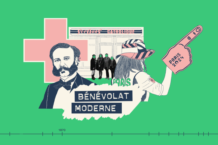 Le bénévolat est apparu sous sa forme moderne est apparu dans la deuxième moitié du XIXe siècle. Crédit : Agathe Hocquet, Carenews.