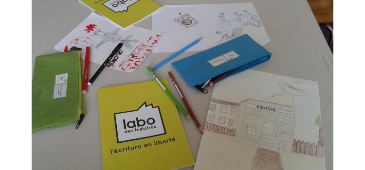 Le Labo des histoires : tous égaux devant une page blanche