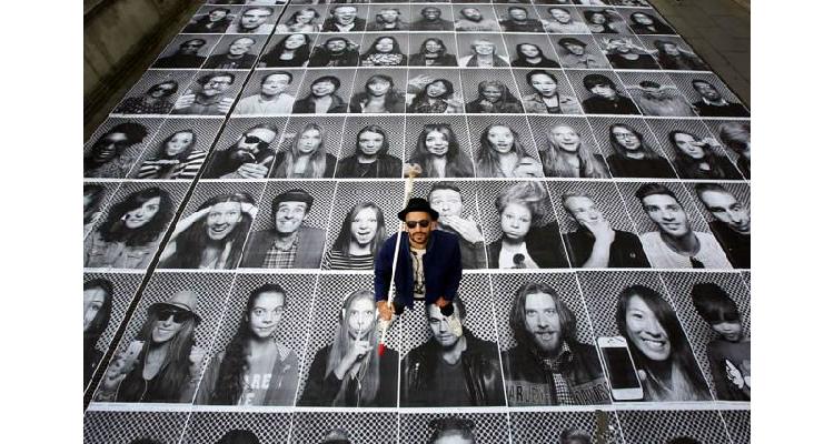 JR au Panthéon : un artiste habille la restauration