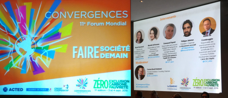 Evaluation partenariale, point d'étape au Forum Convergences