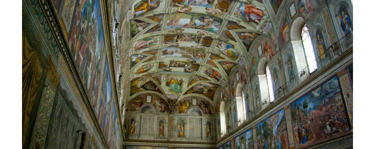 La chapelle Sixtine en photographie dans les bibliothèques du monde