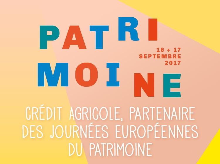 Le Crédit Agricole est partenaire des Journées Européennes du Patrimoine 2017