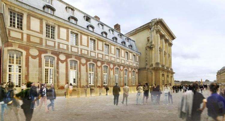 VINCI, grand mécène du réaménagement du pavillon Dufour au Château de Versailles