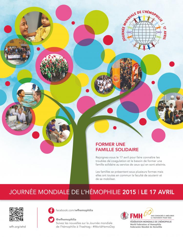 Journée mondiale de l'hémophilie 2015