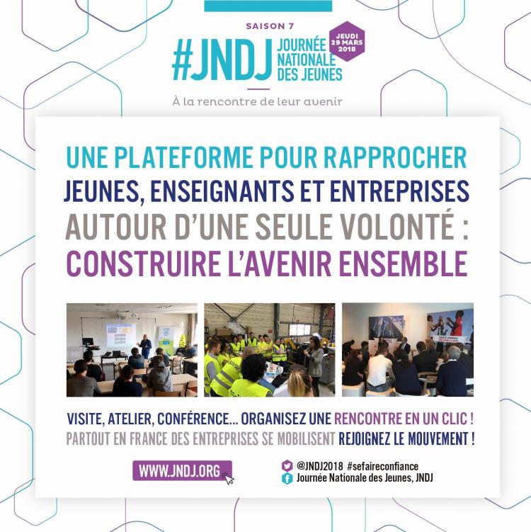 INSCRIPTION A LA JOURNEE NATIONALE DES JEUNES