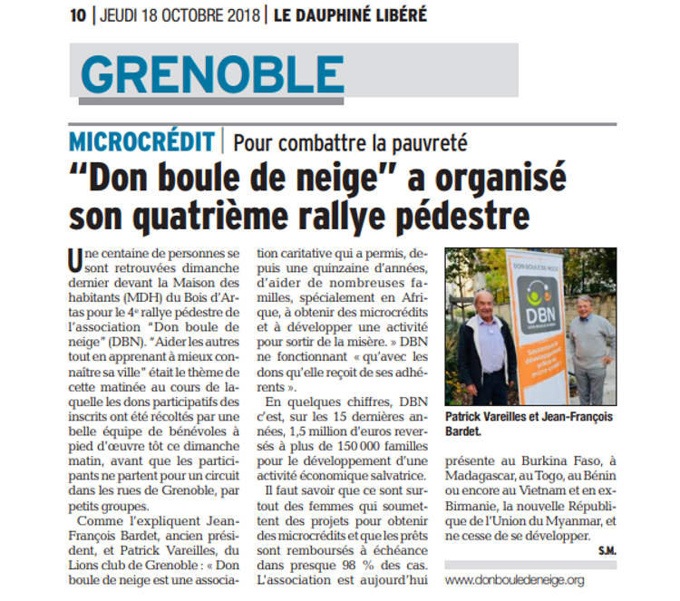 Retour sur le 4e rallye pédestre grenoblois!