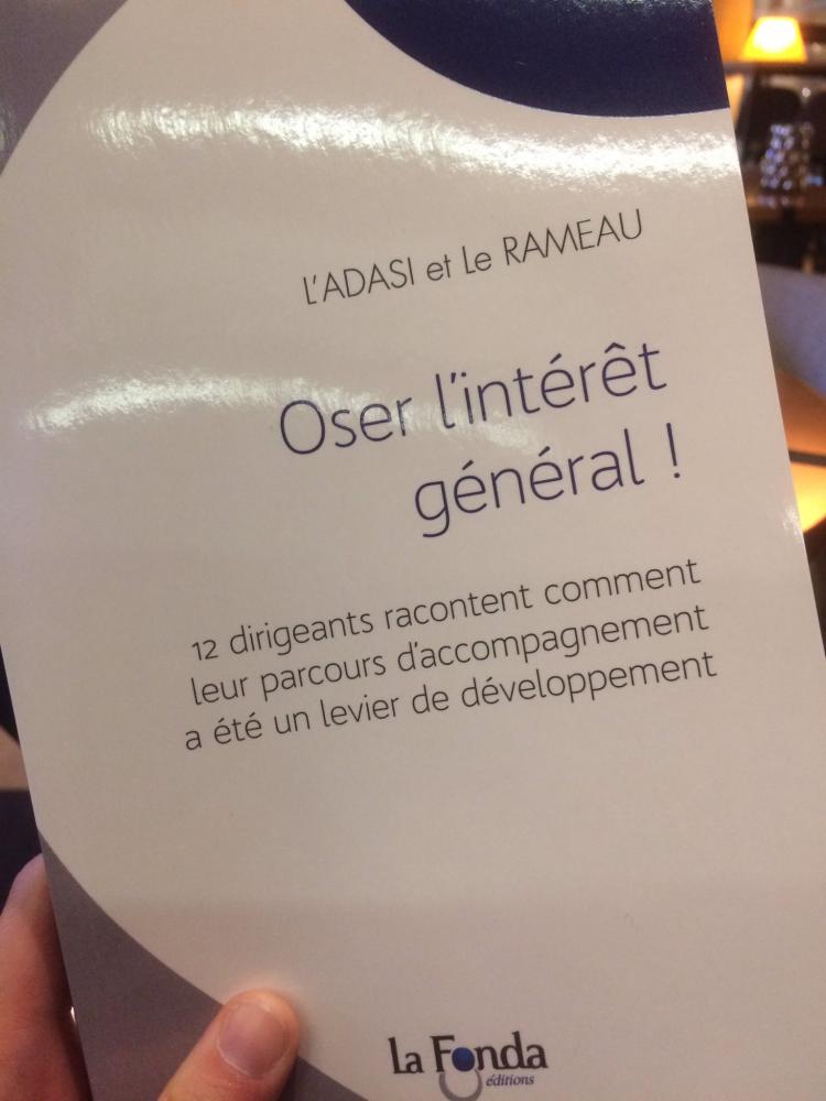 L’ADASI et Le RAMEAU ont publié le livre « Oser l’intérêt général ! »