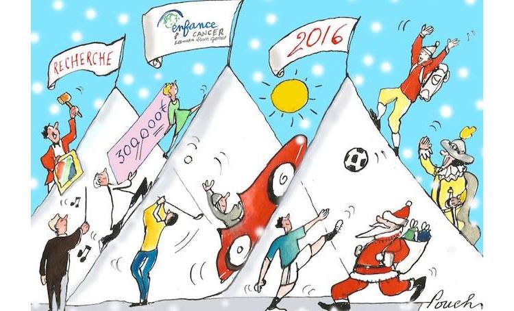 Enfance & Cancer vous souhaite une bonne année 2016