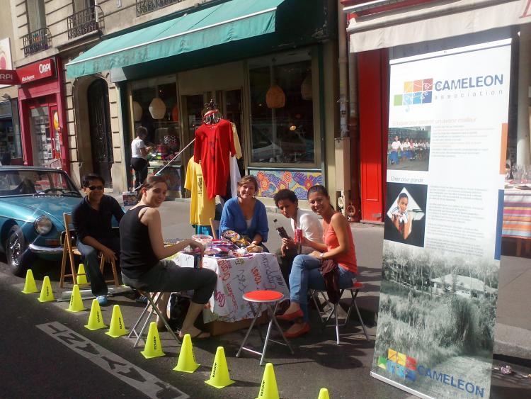 CAMELEON au PARK(ing) DAY 2014