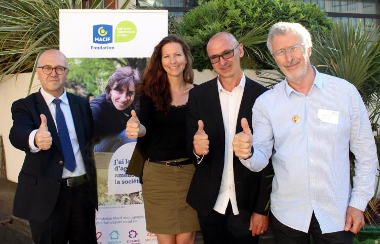 Opération MaFondationMacif : le projet solidaire Les Jardins de Solène arrive 1e