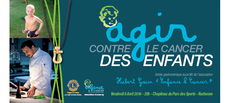Soirée "Agir contre le cancer des enfants"