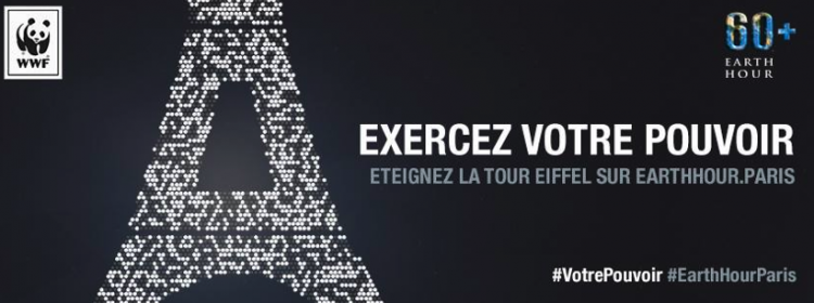 Earth Hour 2015 : Éteignez vos lumières le 28 mars !