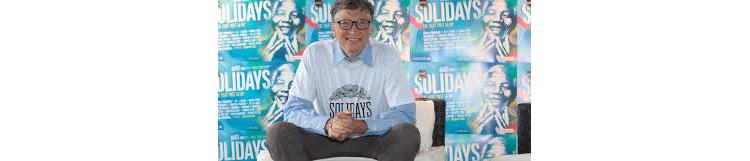Bill Gates à Matignon et au Festival Solidays, une pluie ... de records