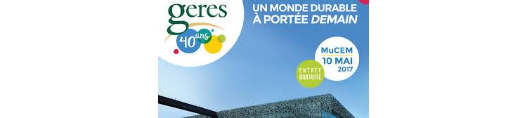 Le GERES au MuCEM de Marseille