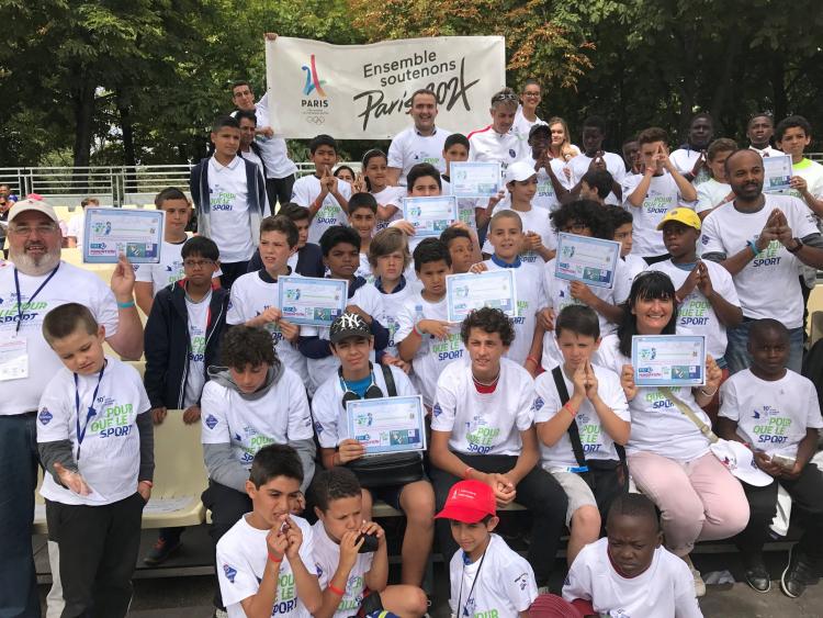 La Fondation FDJ aux côtés du Secours populaire français sur le Tour de France