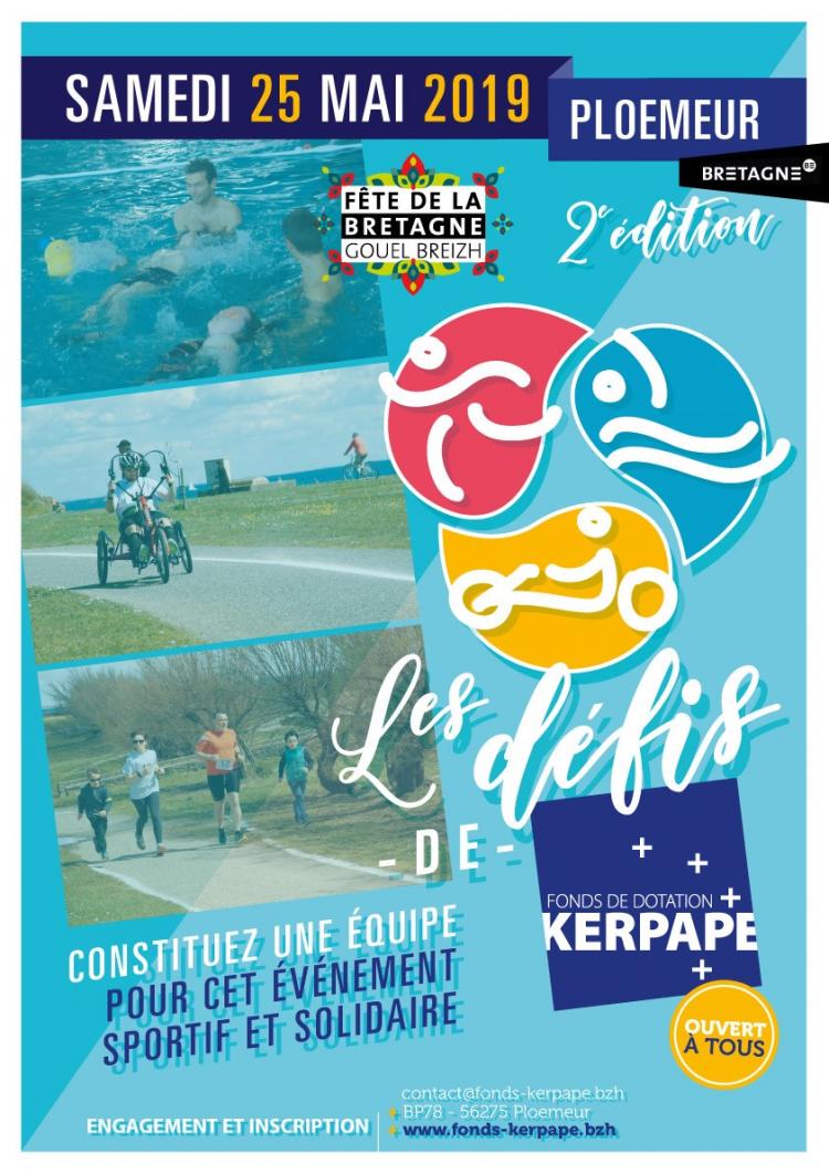 DEFIS DE KERPAPE 2019 EN BRETAGNE: LES INSCRIPTIONS SONT OUVERTES