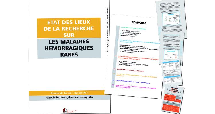 Mise à jour de l'État des lieux de la recherche