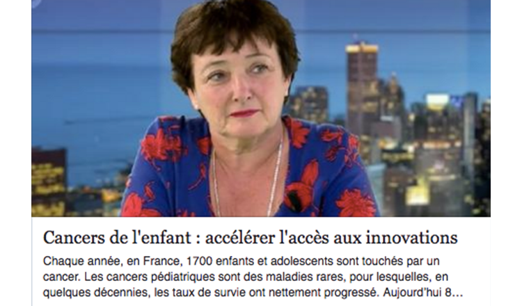 Cancers de l'enfant : accélérer l'accès aux innovations