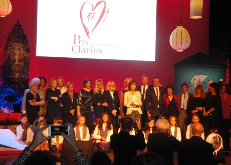 Prix de la Femme Dynamisante Clarins 2014