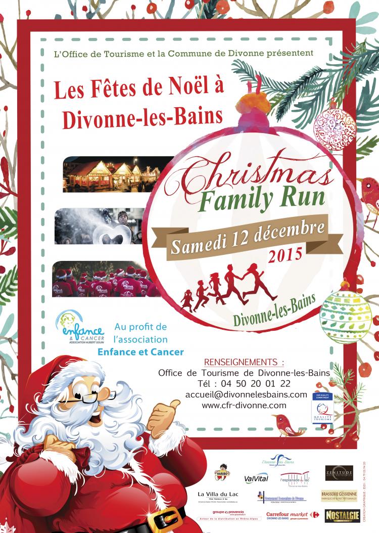 Les inscriptions pour la Christmas Family Run 2015 sont ouvertes
