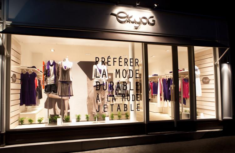 EKYOG, une marque 100% durable