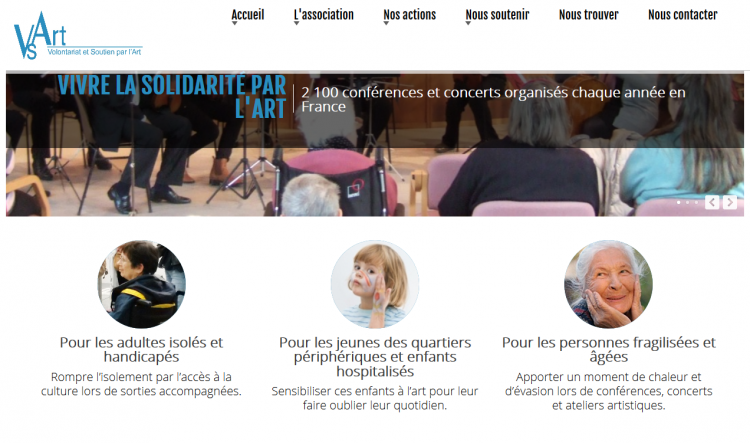 Nouveau design pour VSArt.org : le site de l’association VSArt fait peau neuve !