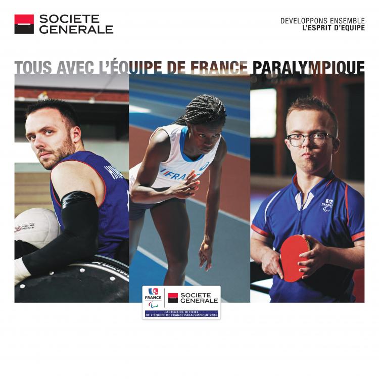 Société Générale s’engage pour le handisport au quotidien