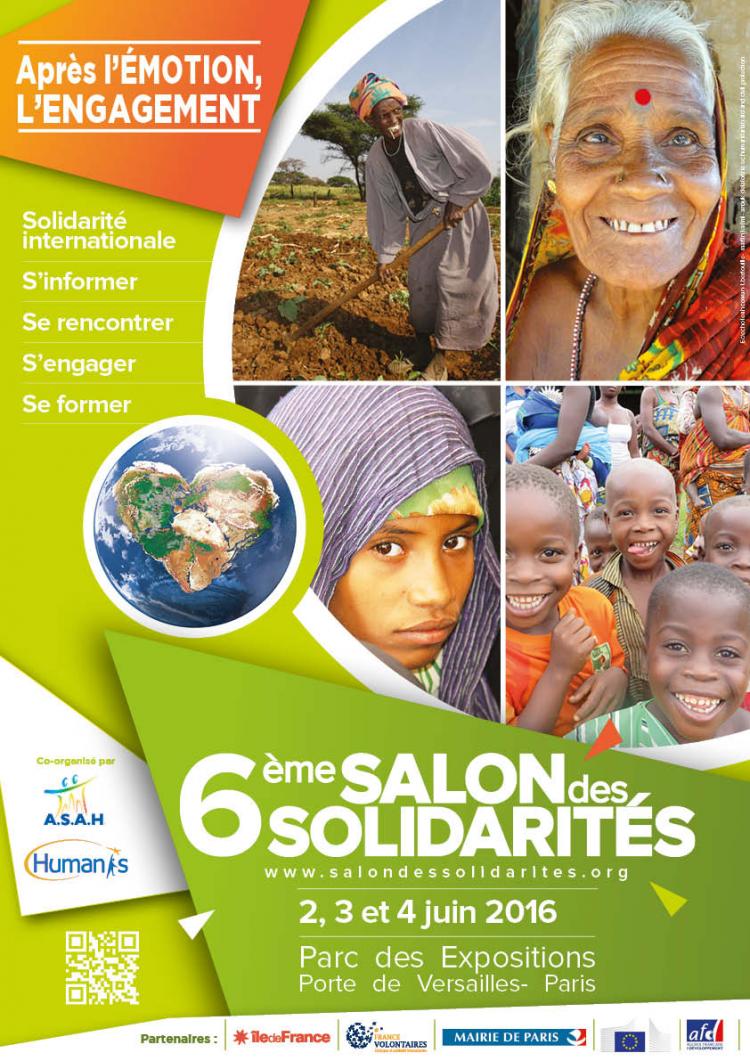 Salon des Solidarités 2016 : Les inscriptions sont ouvertes !