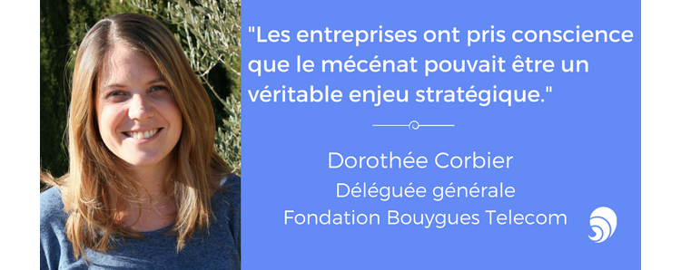 [ENTRETIEN] Dorothée Corbier, déléguée générale de la Fondation Bouygues Telecom