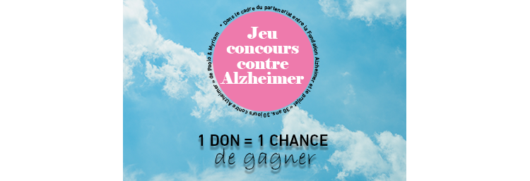 JEU CONCOURS CONTRE ALZHEIMER