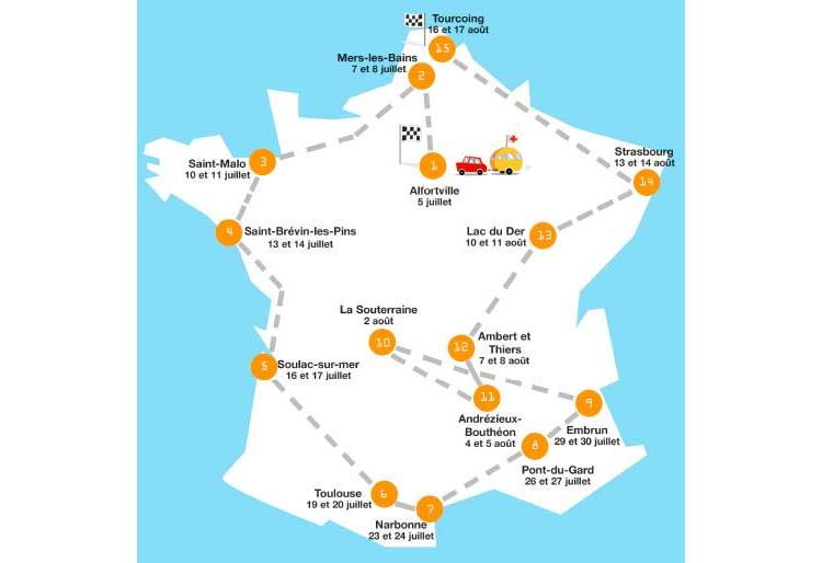 La caravane d'été de la Croix-Rouge commence son périple