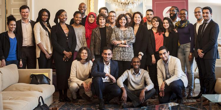 Anne Hidalgo, Maire de Paris, rencontre les Different Leaders