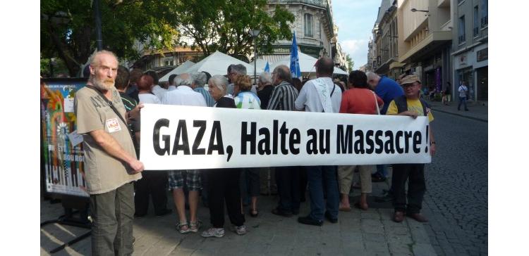 Retour sur le rassemblement pour Gaza du 5 août 2014