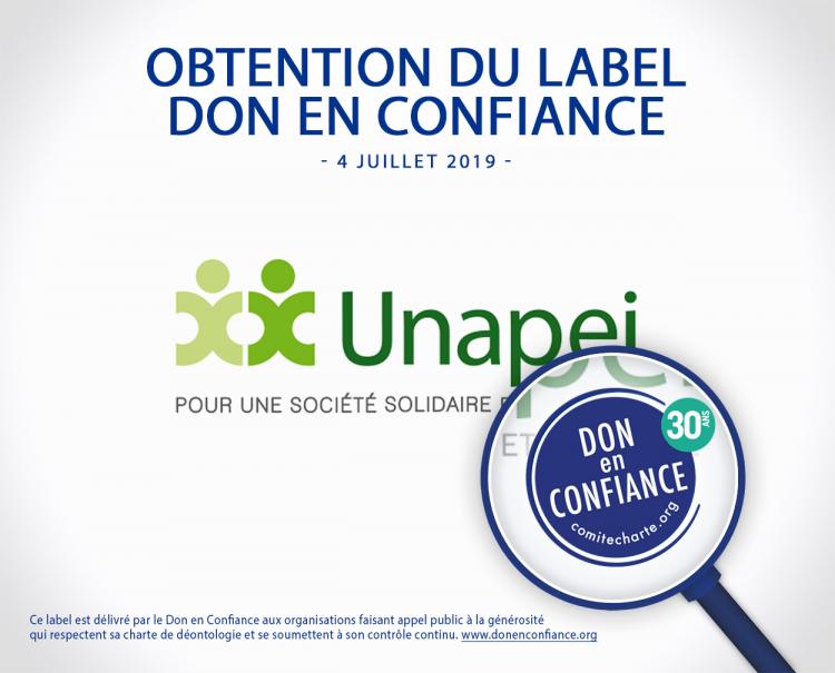 L'Unapei obtient le label "Don en Confiance"