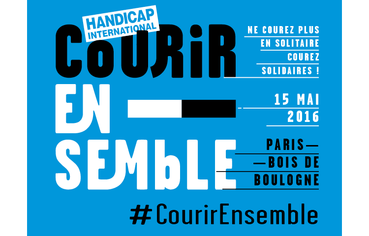 Courir Ensemble, un challenge sportif et solidaire pour Handicap International