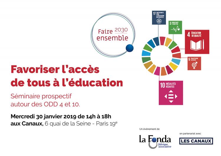 Favoriser l'accès de tous à l'éducation