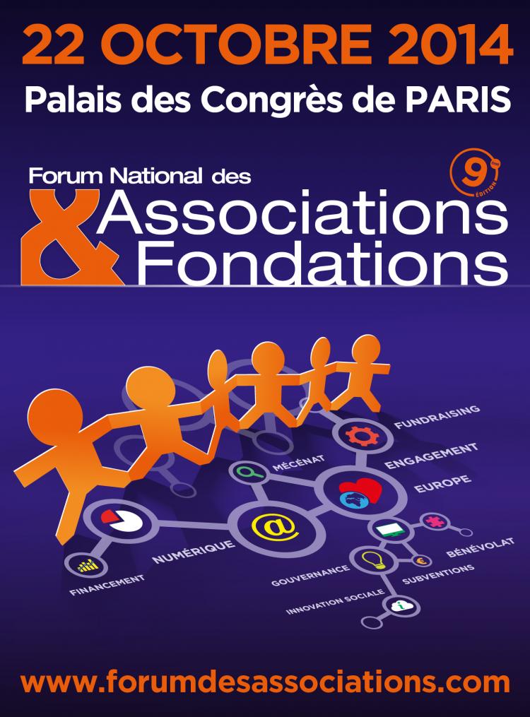 [EVENEMENT] 9ème Forum des associations et des fondations : THE place to be 